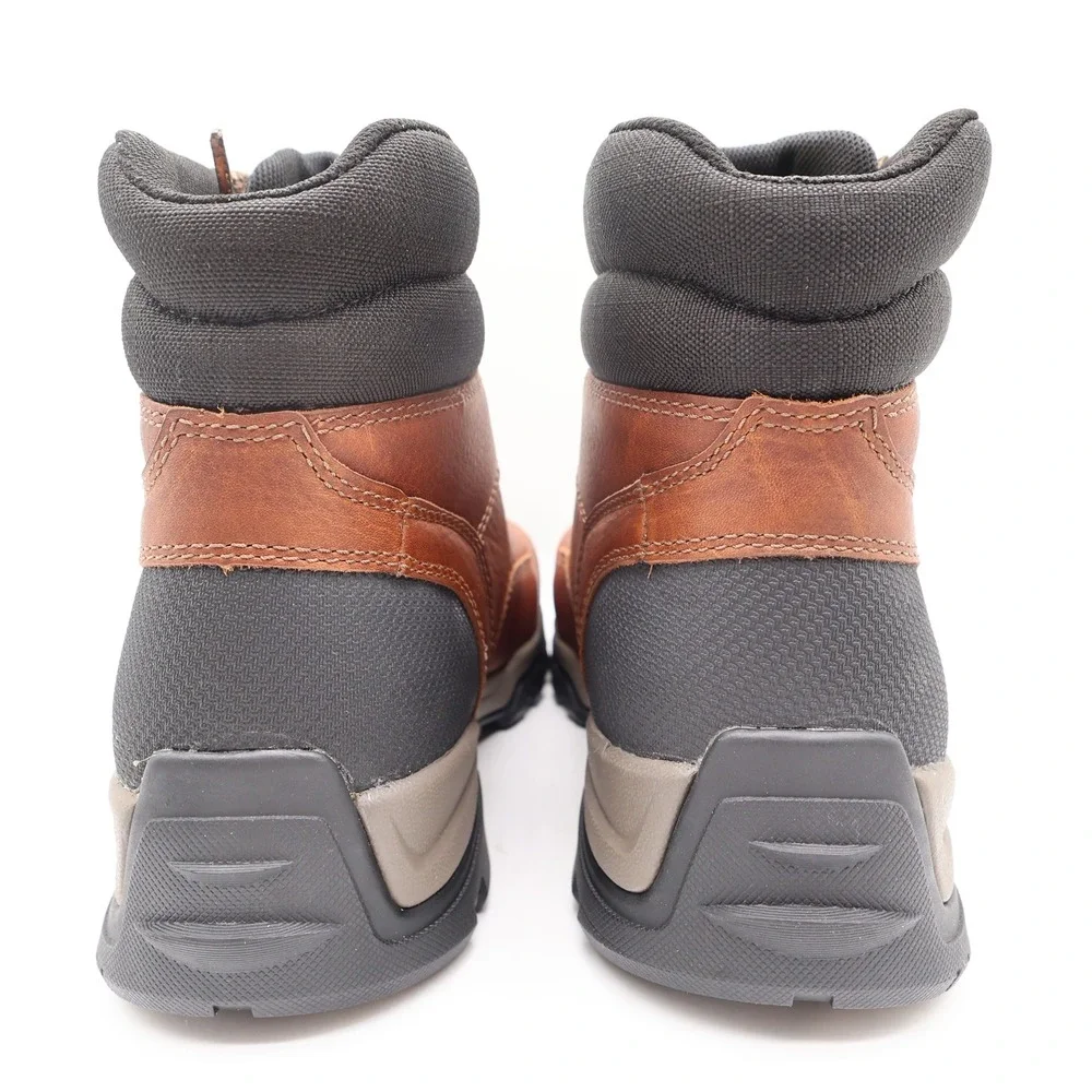 Carhartt CME6355 Work Boots Mens 12 M Brown Leather Waterproof Toe NWT